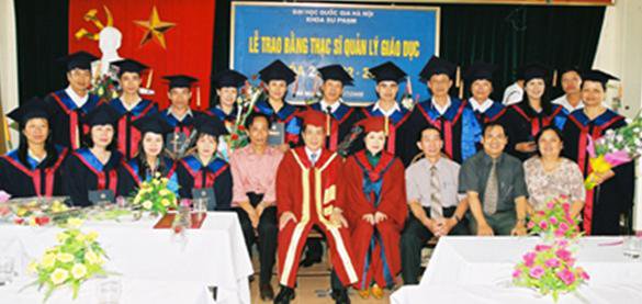  Các Thạc sỹ đất cảng tại ĐHQG Hà Nội